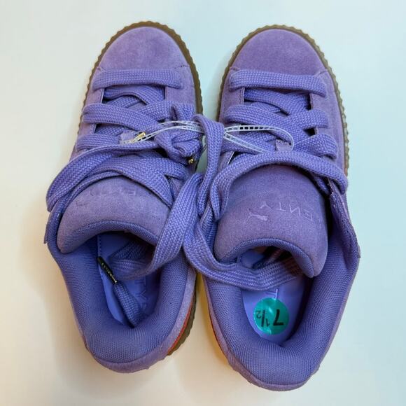 Puma Creeper Phatty Rihanna Fenty Lavender Burnt Red Women's sz: 71/5 NEW - Picture 4 of 8